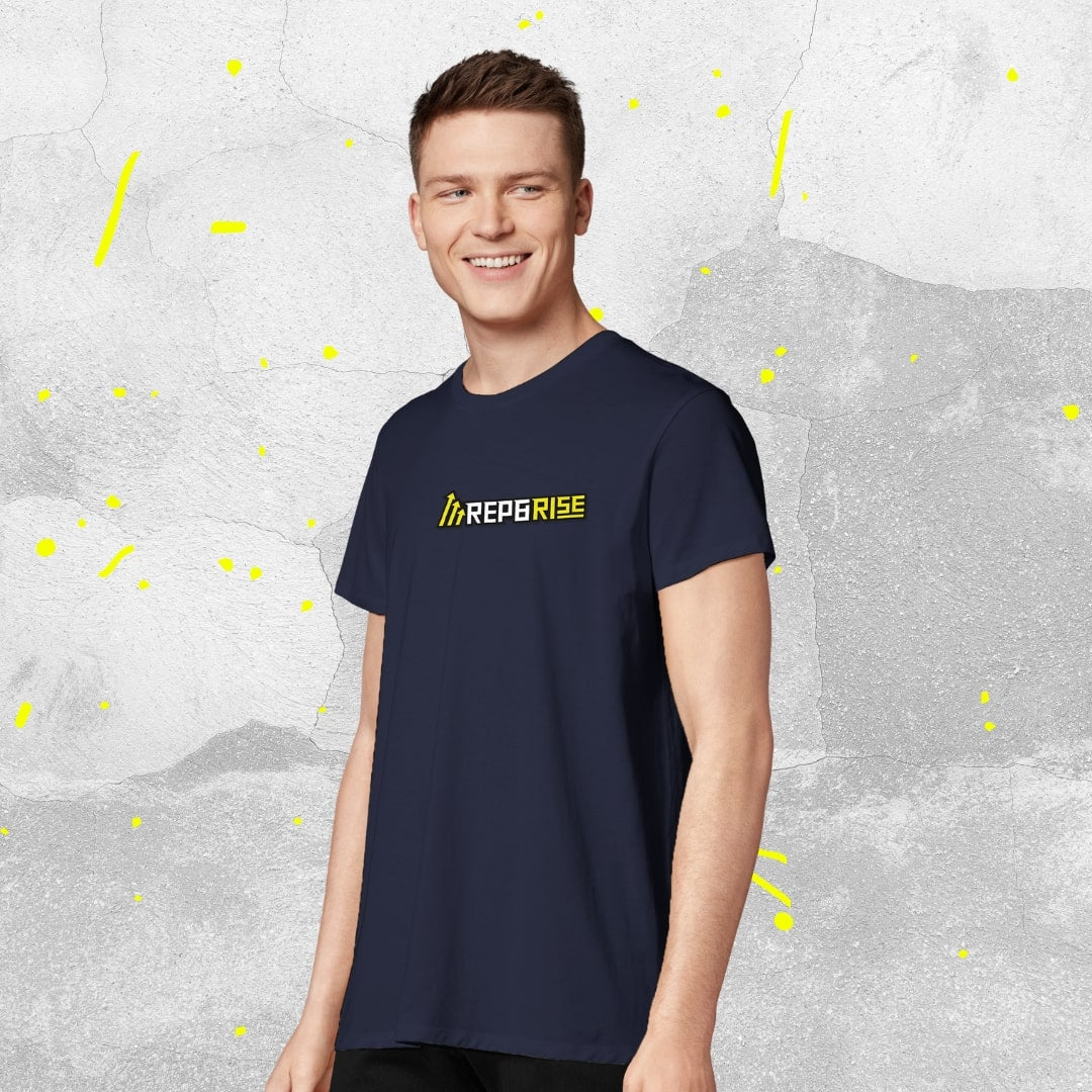 Crewneck T-Shirt Navy Blue